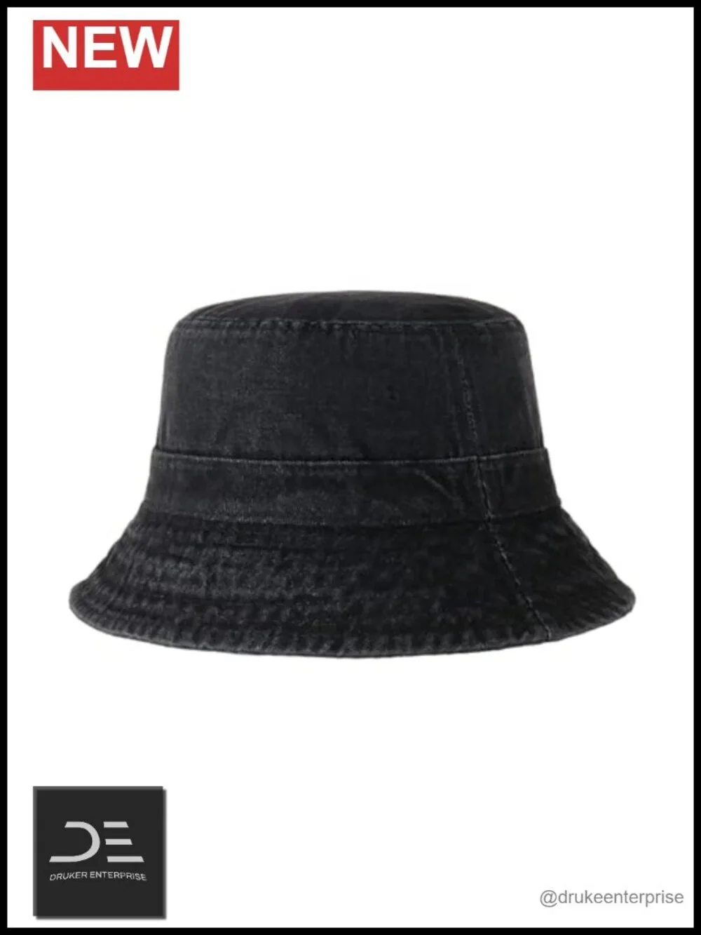 Cotton Bucket Hat UPF 50+ Adjustable for Beach Golf Fishing